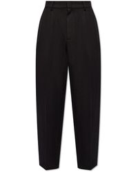 Emporio Armani - Trousers With Tapered Legs, - Lyst