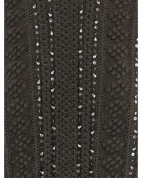 Jil Sander - Sweater With Sequins, Dark Wool Virgin - Lyst