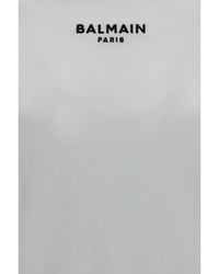 Balmain - Cotton Logo T-Shirt - Lyst