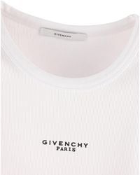 Givenchy - Logo Cotton Tank Top - Lyst