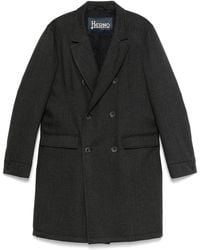 Herno - Virgin Wool Coat - Lyst