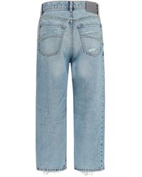 Balenciaga - Jackie Capri Pants Cotton Jean - Lyst