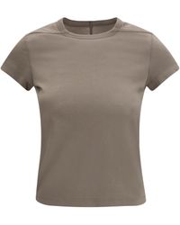 Rick Owens - Cotton Slim T-Shirt T-Shirts - Lyst