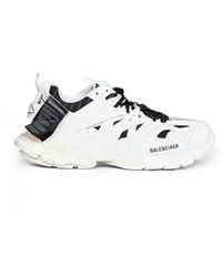 Balenciaga - And Polyurethane And Cotton Track Shirt Sneakers - Lyst