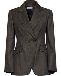 Max Mara - Xmneutro Fitted-Waist Blazer - Lyst