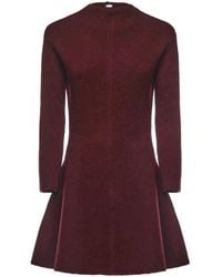 Magda Butrym - A-Line Knit Mini Dress - Lyst