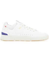 On Shoes - Synthetic Leather And Fabric The Roger Center Court Sneakers - Lyst