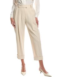 Brunello Cucinelli - Wool-Blend Pant - Lyst