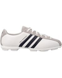 Y-3 - Field Leather And Suede Sneakers - Lyst