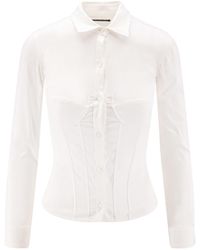 Balenciaga - Corset Shirt Shirts - Lyst