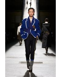 Dries Van Noten - Dries Van Noten Tape-Embroidered Wool Blazer - Lyst