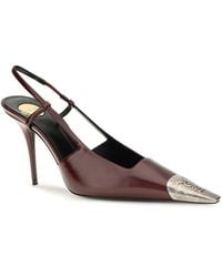 Saint Laurent - Jeanne Smooth Leather Pumps - Lyst