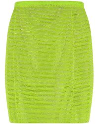 Santa Brands - Netted Rhinestone Skirt Polyester - Lyst