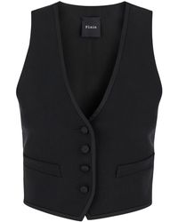 Le Plain - Smoking Vest With Covered Buttons - Lyst