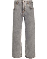 Etro - Easy Fit Gray Jeans - Lyst