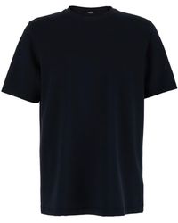 Theory - Crewneck T-Shirt - Lyst