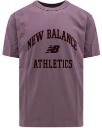 New Balance - T-Shirt - Lyst