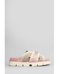 Mou - Bio Sandal Flats - Lyst