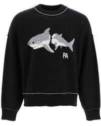 Palm Angels - Shark Sweater - Lyst