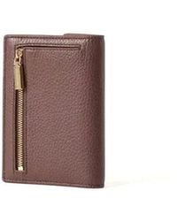 Coccinelle - Passport Holder Grained Leather Bags Passport-Holders - Lyst