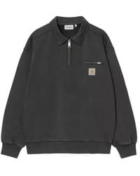 Carhartt - Cotton Half-Zip Sweatshirt - Lyst