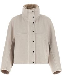 Brunello Cucinelli - Brunello Cucinelli Virgin Wool And Cashmere Coat - Lyst