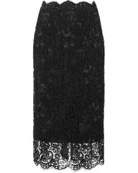 Ermanno Scervino - Lace Longuette Skirt - Lyst