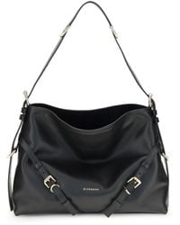 Givenchy - Voyou Shoulder Bag Medium Calf Leather Bos Taurus Handbags - Lyst