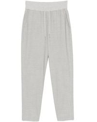 Panicale - Knit Trousers Cashmere - Lyst