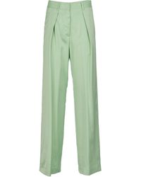 Forte Forte - Concealed Straight Trousers - Lyst