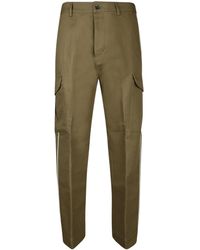 Nine:inthe:morning - Military Linen Cargo Trousers - Lyst