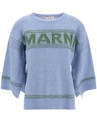 Marni - Logo Sweater - Lyst