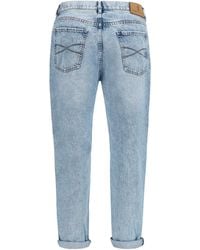 Brunello Cucinelli - Jeans Straight-Leg Turn-Up - Lyst