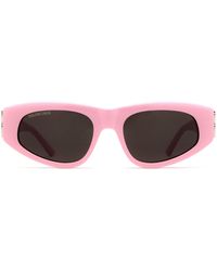 Balenciaga - Bb0095s Pink Sunglasses - Lyst
