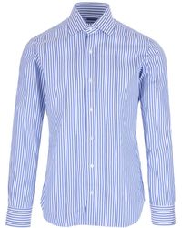 Barba Napoli - Culto Striped Shirt And - Lyst