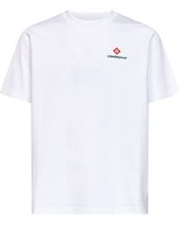 CASABLANCA - Cotton Jersey Sport Type T-Shirt - Lyst