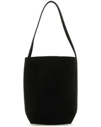 The Row - Suede Large N/S Park Shopping Bag - Lyst
