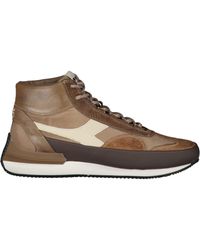 Diadora - Leather Sneakers - Lyst