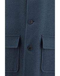 Dries Van Noten - Coat Long Single-Breasted Merino Wool - Lyst