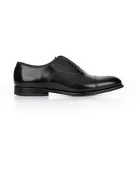 Doucal's - Leather Oxford With Toe Cap - Lyst