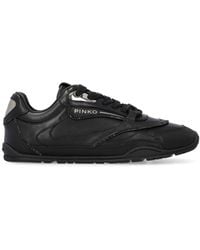 Pinko - Yulia 04 Low-Profile Nappa Leather Sneakers - Lyst