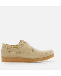 Clarks - Weaver Suede Lace-Up Shoes - Lyst