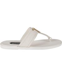 Tom Ford - T Plaque Flat Sandals - Lyst