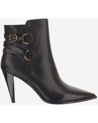 Pinko - Leather Ankle Boots Vane Upper: Cow - Lyst
