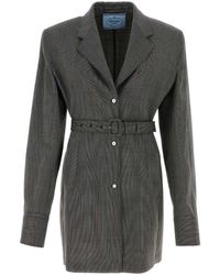 Prada - Wool Blazer - Lyst