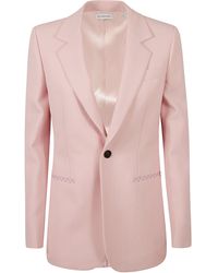 Burberry - Single-Buttoned Blazer - Lyst
