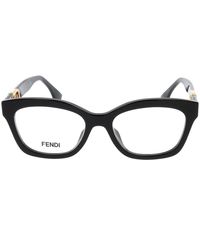 Fendi - Oval Frame Glasses - Lyst
