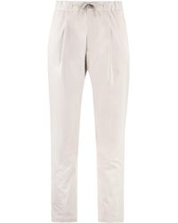 Herno - Eco-Suede Trousers - Lyst