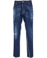 DSquared² - Cool Guy Straight Jeans With Faded Effect - Lyst