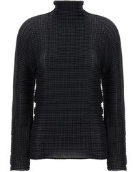 Issey Miyake - Polyester Cardigan Clothing - Lyst